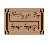 YACANNA Zerbino Ingresso Casa Tappeto ingresso Sashay Away Shantay You Stay Rupaul'S Drag Race Welcome Zerbino Corridoio Pavimento Ingresso Tappetino Tappeto Decor 40x60cm