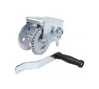 Yacht Boat Trailer Winch 600LBS with Handcranking Capstan and Empty Bracket