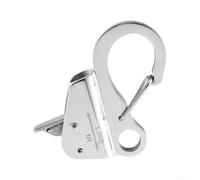 Yacht e Barca Per Fender Line Clip con Scorrevole Regolabile Corda Hook, Acciaio Inox 316 per Resistenza Spray Salino, Morsetto Rapido per Facile Docking e Ormeggio (3/8")