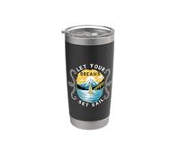 Yachting Barca a vela Marinaio Navigar Sail-Dreams Veliero Bicchiere termico in acciaio inox doppia parete