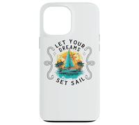 Yachting Barca a vela Marinaio Navigar Sail-Dreams Veliero Custodia per iPhone 13 Pro Max
