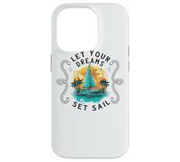 Yachting Barca a vela Marinaio Navigar Sail-Dreams Veliero Custodia per iPhone 14 Pro