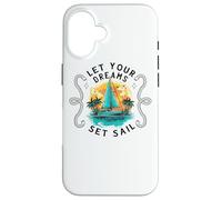 Yachting Barca a vela Marinaio Navigar Sail-Dreams Veliero Custodia per iPhone 16