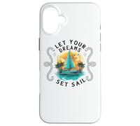 Yachting Barca a vela Marinaio Navigar Sail-Dreams Veliero Custodia per iPhone 16 Plus