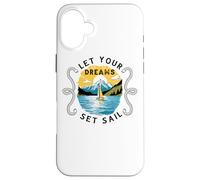 Yachting Barca a vela Marinaio Navigar Sail-Dreams Veliero Custodia per iPhone 16 Plus