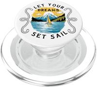 Yachting Barca a vela Marinaio Navigar Sail-Dreams Veliero PopSockets PopGrip per MagSafe