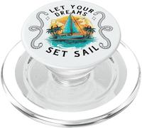 Yachting Barca a vela Marinaio Navigar Sail-Dreams Veliero PopSockets PopGrip per MagSafe