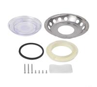 Yachts Plus Round - Rvs 9. 1 Pollice Acciaio Inox Caravan Air Vent per Barche (23 cm) Marine Vent con Vite Mount -Resistant Hardware