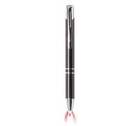 Yacig Penna a sfera con punta illuminata - Penna a sfera a LED per scrivere al buio - Luce rossa (1 confezione)