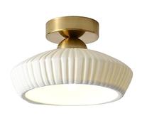 YACNYWJA Lampada Da Soffitto Di Lusso In Stile Europeo, Moda Corridoio Vicino Alle Plafoniere, Lampade Da Soffitto Moderne Con Base E27 Per Interni A Semi-incasso, Per Palestra, Negozio Di Abbigliamen