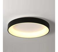 YACNYWJA Plafoniera Rotonda per Camera da Letto Lampada da Soffitto A LED Rotonda Moderna Piatta Personalizzata Creativa Nordica Piccolo Soggiorno Illuminazione A Soffitto Piatta Studio Vicino