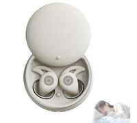 Yacriso Auricolari del sonno Luumun per dormienti laterali, mini comodi auricolari che bloccano il rumore, invisibili cuffie bluetooth wireless 5.4, indolore, sonno riposante (White)