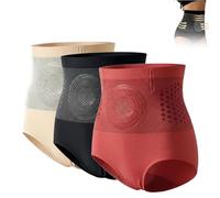 Yacriso Pantaloncini Modellanti Termogenici Brucia Grassi, Pantaloncini Modellanti per Il Corpo a Vita Alta per Il Controllo della Pancia da Donna, Pantaloni da Yoga Rassodanti (3pcs,XL)