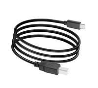 YACSEJAO 3FT USB C Cavo scanner stampante USB B a USB C Cavo MIDI Compatibile Pianoforte Digitale Controller MIDI DJ Controller