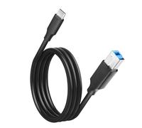 YACSEJAO Cavo da USB C a USB B 3.0 da 3FT Cavo da USB 3.0 tipo C a tipo B per stampanti compatibile con docking station, unità disco esterne, scanner e altro ancora