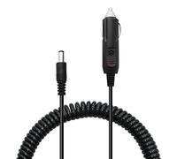 YACSEJAO Cavo di alimentazione per auto adattatore per caricabatteria per auto 12V-24V CC, cavo per auto con spina per accendisigari a CC 5,5 mm x 2,1 mm per auto, camion (1,5 M)