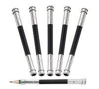 YACSEJAO Estensori per matite 5PCS Dispositivo di accoppiamento per strumento di allungamento della matita regolabile per la scrittura di arte scolastica