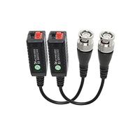YACSEJAO Video Balun HD-CVI TVI AHD Connettore Passivo BNC Video Balun Ricetrasmettitore Cavo per 1080P 720P CCTV Sicurezza DVR Sistema di Telecamere di Sorveglianza-1 Coppia