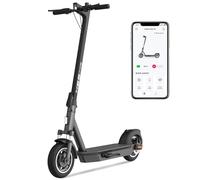 Yadea KS6 Pro Scooter Elettrico per Adulti, 500W Motore Potente, Pneumatici Autoriparanti da 10 Pollici, Triplo Sistema Frenante, Capacità di Carico 120 kg, APP Intelligente/Controllo LED