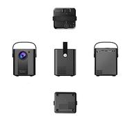 YADECL P500 Mini proiettore per smartphone Home Theater portatile Proiettore cinematografico 1080P completamente supportato per l'intrattenimento domestico (dimensioni : Basic Version)