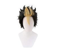 Yadi Haikyuu!! Parrucca Nishinoya Yuu Parrucche per capelli Cosplay + Un cappuccio