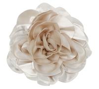 Yadiana Spilla a forma di fiore di rosa, extra large, in tessuto di raso, delicate e fatte a mano, con grande camelia, da donna, per matrimoni, feste, balli, banchetti, abiti, vestiti, accessori per