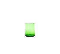 YADINI Bicchieri colorati - Bicchieri da acqua realizzati a mano - Ogni pezzo è un pezzo unico - Realizzato in vetro riciclato a Marrakech | Ecologici e lavabili in lavastoviglie, 25 cl (set da 6)