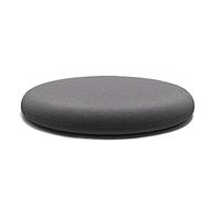 Yadlan Cuscini Tondi per Sedia da Tavolo, Cuscini Sedie Cucina Rotondi 45 cm, Cuscino Sedia Rotondo Diametro 45 cm, Cotone Lavorato A Maglia Fodere Coprisedia, Lavabile e Non Sbiadisce Antracite