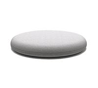 Yadlan Cuscini Tondi per Sedia da Tavolo, Cuscini Sedie Cucina Rotondi 50 cm, Cuscino Sedia Rotondo Diametro 50 cm, Cotone Lavorato A Maglia Fodere Coprisedia, Lavabile e Non Sbiadisce Grigio Chiaro