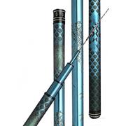 YADLCR Canna da Pesca telescopica da 3,6 m a 10 m, Super Rigida e Super Leggera, in Carbonio(3.6m)