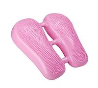 YADLCR Mini Stepper - Stepper Portatile Gonfiabile Balance Stepper Foot Stepper Machine Allenamento Step Esercizi Perdere Peso Fitness Stepper per l' Ufficio a casa (Color : Pink)