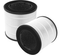 YADOBIG 2 Pezzi Filtro di Ricambio Compatibile con Purificatori D'aria Philips Serie 800 AC0830/10, AC0820/30, AC0820/10, AC0819/10, 3 in 1 con Filtro HEPA H13, Filtro a Carboni Attivi e Prefiltro