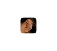 YADOCA 5Pcs Ear Cuff Orecchini Donna, Orecchini Senza Buco Regolabile Orecchini a Clip Orecchini Finti Donna Non Piercing Earcuffs per Ragazze Ipoallergenici Regalo di Gioielli