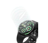 Yaekea 6 Pezzi Pellicola Protettiva per Google Pixel Watch 3 45mm Smartwatch, Auto-guarigione Flessibile TPU Film, Senza Bolle Trasparente HD Soft Screen Protective Film