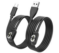 Yaekea Cavo di ricarica per SHOKZ OpenRun/OpenRun Pro/Mini/OpenComm 2 USB A | per OpenRun Pro Mini/OpenComm, AfterShokz Aeropex, caricatore USB tipo C Shokz compatibile con cuffie SHOKZ/AfterShokz