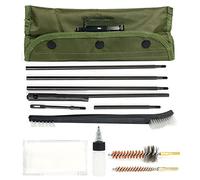 Yaetact Kit di pulizia per pistole e fucili AR15 / M16 / M4, kit di pulizia universale per carcassa, per tutte le varianti di M16 AR15, set di spazzole per fucili tattici (10 pezzi)
