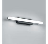 Yafido Luce per Specchio Bagno 40CM LED Applique Lampada Bianco Freddo 6000K, 9W Nero Luci IP44 Moderno Lampade sopra Mobile Lavandino 230V Bathroom Light over Mirror