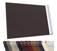 YAFLC Patch di Riparazione in Pelle, 40x160cm Pelle Adesiva per Riparazioni, Ecopelle Adesiva per Divani, Sedili Auto, Mobili, Borse, Giacche Caffè