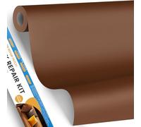 YAFLC Patch di Riparazione in Pelle, 40x80cm Pelle Adesiva per Riparazioni, Ecopelle Adesiva per Divani, Sedili Auto, Mobili, Borse, GiaccheMarrone caramello