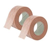 YAFLUG 2 Pezzi Nastro Chirurgico Micropore, Nastro Adesivo Chirurgico, Ipoallergenico, Marrone Chiaro, Microporoso E Flessibile, Cerotto Naso, Rinoplastica(1.25 Cm X 9 M)