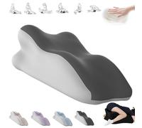 Yagerod Cuscino Liebora, Cuscino for Coppie, Cuscino ergonomico a Cuneo in Memory Foam con Angolo di 27°, più Passione Che Dura Tutta la Notte, for Tutte Le Posture(Schwarzgrau,A)