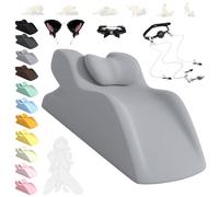 Yagerod Cuscino Liebora, Liebora Cuscino, 27° L'angolazione Perfetta per Maggiore Comfort E Intimità, Rendi Il Tuo Partner più Concentrato, Ritrova Il Piacere, Senza Fastidi né Dolore(Hellgrau)