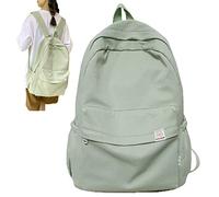 Yagerod Green Backpack Aesthetic Backpack Back to School Supplies for Teen Middle Girls Aesthetic Kawaii Cute Backpacks (pastel green backpack)