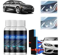 Yagerod Powerful Advance Headlight Repair Agent, 2023 New Car Headlight Repair Fluid, Innovative Headlight Repair Polish, Headlight Repair Polish, Head Light Lens Restore (30ML*3)