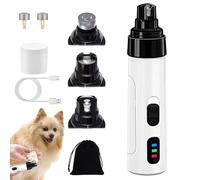 Yagerod Silent Groom PRO, Silent Groom PRO Nail Grinder, Silent Groom PRO for Dogs, Toenail Grinder for Thick Nails, Dog Paw Trimmer for Grooming, for Small Medium Large Dogs &Cats(1PCS)