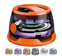 Yagerod Sonicbright RGB Magnetic Speaker, G200 Magnetic Speaker Phone Stand, Portable IPX5 Waterproof Magnetic Bluetooth Wireless, for iPhone, Android, TWS Pairing(Purple)