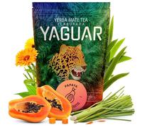 Yaguar Papaya 500 g | Yerba Mate con Papaya | Miscela dal Gusto Fruttato | Infuso Esotico e Naturale