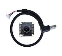 Yahboom 2MP Camera Module Jetson Raspberry Pi 5 4B 3B+ 148°Wide Angle Module Adjustable focus 1080p USB HD Web Cam for Raspberry Pi/Jetson Orin/Horizon USB Driver-free 40cm cable (200W-1080P-148°)