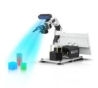 Yahboom 3D Deep Point Cloud Recognition Robotic Arm, 6DOF Robotic Arm Equipped with Jetson Orin NX/Orin Nano SUPER 16G Motherboard, 3D Space AI Interactive Grasping (Ult-with-Orin-Nano(8GB))