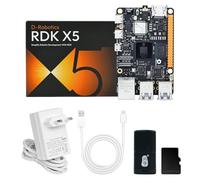 Yahboom 4GB RDK X5 Development Board Standard Kit, 64G TF Card | 10TOPS Development Board, with Power Supply, can be Connected to AI Large Language Model